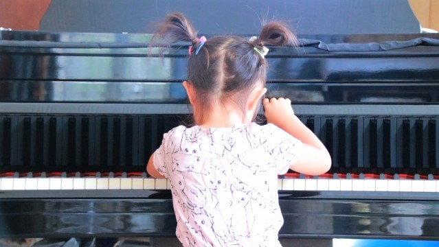 子供,ピアノ